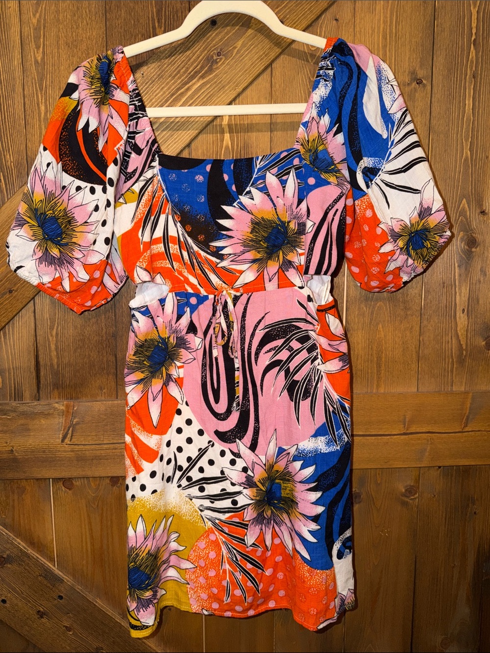 Walter Baker Nina Dress Floral Wave Size 0